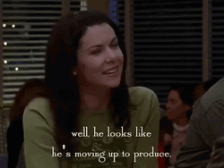 Moving On Up Lauren Graham Gilmore Girls GIF