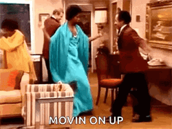 Moving On Up Sherman Hemsley Vintage Dancing GIF
