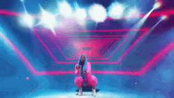 Moving Pink Neon Lights Dancehall GIF