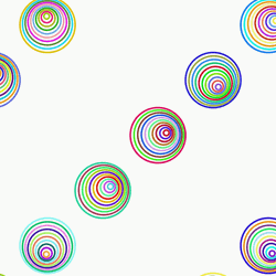 Moving Spiral Colorful Optical Illusion GIF