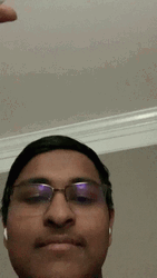 Moving Water Spilling Purposely On Head GIF