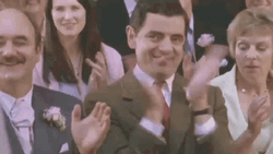 Mr Bean Clapping GIF