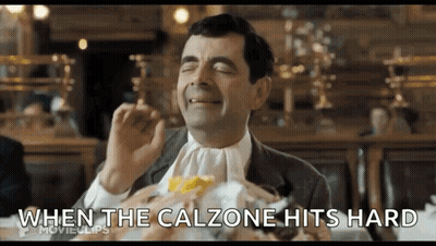 Mr Bean Eating Hamburger In White Tie GIF