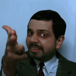 Mr Bean Face Shooter GIF