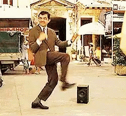Mr. Bean Hop Dance