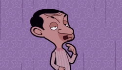 Mr. Bean Sweaty
