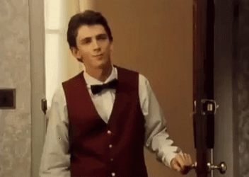 Mr Bean Waiting In Room 426 GIF