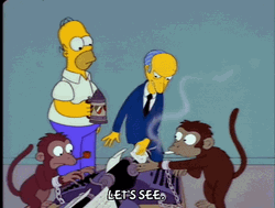 Mr. Buns Read Monkey Typing GIF