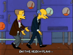 Mr Burns Walking Fast Purposeful Gait GIF