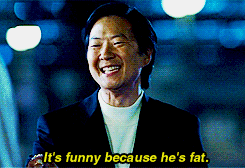 Mr Chow Ken Jeong Funny Because He's Fat GIF