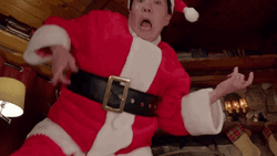 Mr Chow Ken Jeong Santa Costume GIF