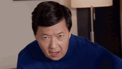 Mr Chow Ken Jeong Shocked Face GIF