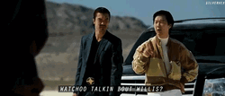 Mr Chow Ken Jeong What You Talking About GIF