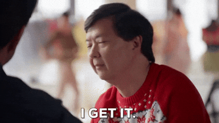 Mr Chow Ken Jeong Whisper I Get It GIF