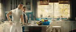 Mr Clean Having A Great Time Cleaning  GIF
