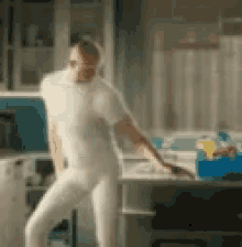 Mr Clean Wiping And Swaying His Hips  GIF