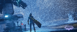 Mr Freeze Barbara Gordon Fighting GIF