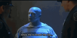Mr Freeze Victor Fries Breaking The Ice GIF
