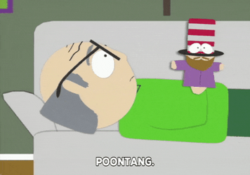 Mr Garrison Resting On Couch GIF