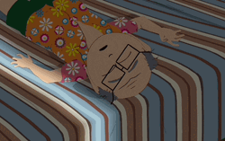 Mr Garrison Sleeping In Bed GIF