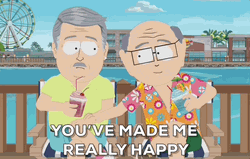 Mr Garrison With Rick Made Me Really Happy GIF