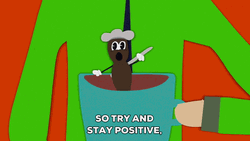 Mr Hankey Bathing On A Cup GIF