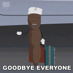 Mr. Hankey Goodbye Everyone GIF