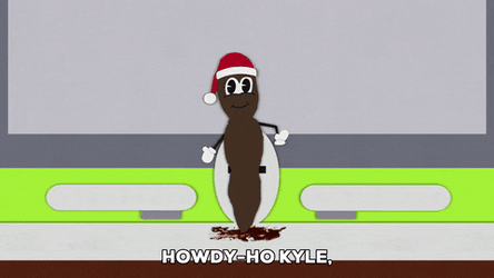 Mr Hankey Gosh Your Looking Swell GIF