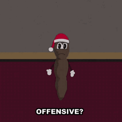 Mr Hankey Saying Offensive GIF