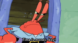 Mr Krabs Advising Boy On Money GIF