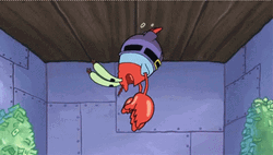 Mr Krabs Diving In Pool Of Money GIF