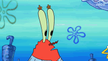 Mr Krabs Turning Into Money Eyes GIF