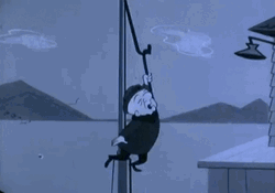 Mr. Magoo Black And White GIF