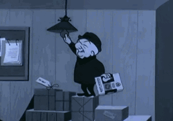 Mr. Magoo General Electric Light GIF