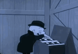 Mr. Magoo Happy Light Bulbs GIF