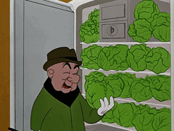Mr. Magoo Laughing Treasure Cabbage GIF