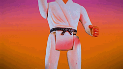 Mr Miyagi Approves Karate Kid GIF