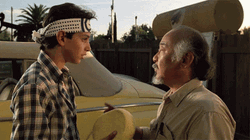 Mr Miyagi Don't Forget To Breathe GIF