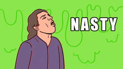 Mr Nasty Time Nauseous Man GIF