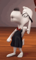 Mr. Peabody Dog Dancing GIF