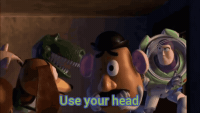 Mr Potato Head And Buzz Lightyear From Toy Story GIF