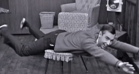 Mr Rogers Imaginary Swimming GIF