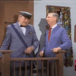 Mr Rogers Saving Man GIF
