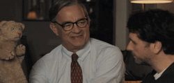 Mr Rogers Talking To His Puppet GIF