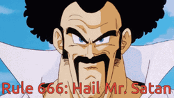 Mr Satan Rule 666 GIF