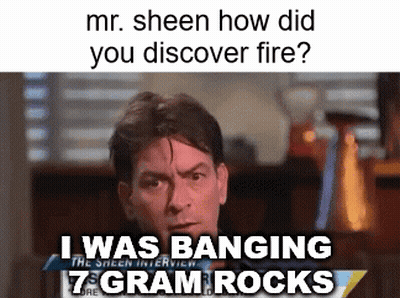 Mr. Sheen Discovering Fire GIF