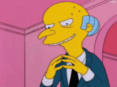 Mr. Simpson Making Funny Face GIF