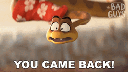 Mr. Snake Shes Back The Bad Guys GIF