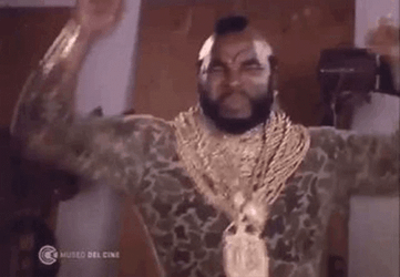 Mr T Jumping Celebration GIF