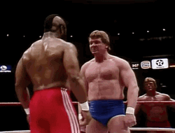 Mr T Roddy Piper Wrestling GIF